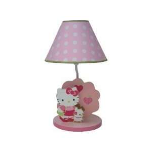 Bedtime Originals Hello Kitty & Puppy Lamp with Shade