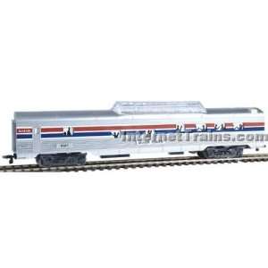   Scale 60 Streamlined Vista Dome Car w/Lights   Amtrak Toys & Games