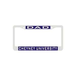  Cheyney University Dad Chrome Frame