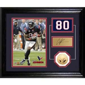  BSS   Andre Johnson Player Pride Desk Top Photo Mint 