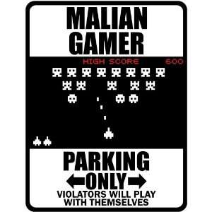   Malian Gamer   Parking Only ( Invaders Tribute   80S Game)  Mali 