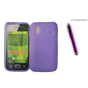   pouch with purple stylus for Samsung galaxy ace s5830 Electronics