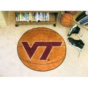 Virginia Tech   Basketball Mat 