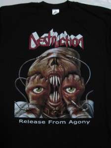 DESTRUCTION   RELEASE FROM AGONY T SHIRT  