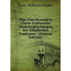   Funtionen . (German Edition) Ernst Wilhelm Fiedler Books