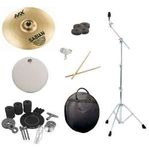 Plosion Crash Brilliant Finish Pack with Convertible Cymbal Boom Stand 