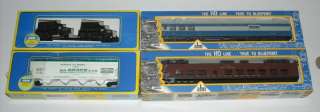 Vintage AHM HO Scale Train Set w/ 5 Locomotives Lot 45pc Electric 
