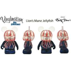   Disney Parks   3 Jellyfish Sea Creatures Vinylmation 