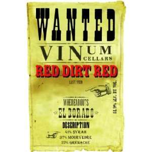  2009 Vinum Cellars Red Dirt Red Blend 750ml Grocery 