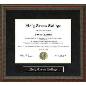  Holy Cross College (HCC) Diploma Frame