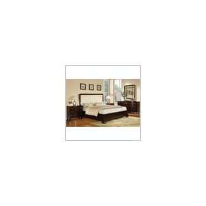  Wynwood Vinings 4 Piece Upholstered Panel Bedroom Set in 