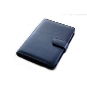  uCase (tm) Blue Color Flip Open Book Style Leather Cover 