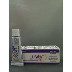  LMX 4 Topical Anesthetic Cream relieves minor pains 5Gram 