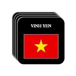  Vietnam   VINH YEN Set of 4 Mini Mousepad Coasters 