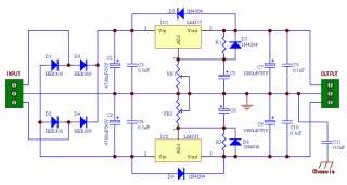 Regulador de voltaje PCB para LM317 LM337 o 78xx IC 79xx, 1PCS