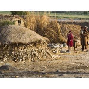   Village Near Jalalabad, Afghanistan Giclee Poster Print Home