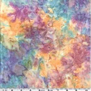  45 Wide Rayon Batik Rain Pastel Fabric By The Yard Arts 
