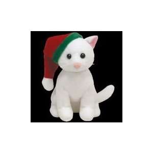    TY Holiday Baby Beanie   TWINKLING the White Cat Toys & Games