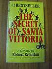 The Secret of Santa Vittoria  Robert Crichton 1st Ed. DELL  1967 