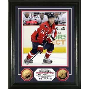  Washington Capitals Mike Green 24KT Gold Coin Photomint 