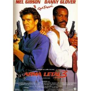  Lethal Weapon 3 Poster Spanish 27x40 Mary Ellen Trainor 
