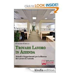 Trovare Lavoro in Azienda (Italian Edition) Claudio Casula  