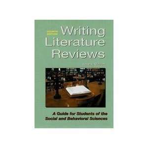  Writing Literature Reviews 4th EDITION Undefined Books