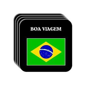  Brazil   BOA VIAGEM Set of 4 Mini Mousepad Coasters 
