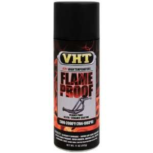  VHT SP102 FlameProof Coating Flat Black Paint Can   11 oz 