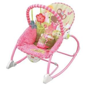  Fisher Price   Infant to Toddler Rocker, Pink Baby