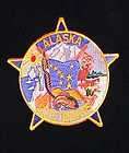 ALASKA STATE TROOPERS POLICE CLOTH PATCH