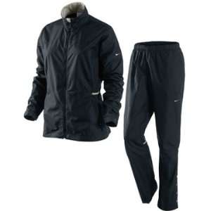  Nike Packable Ladies Rain Suit Womens Black X Large 