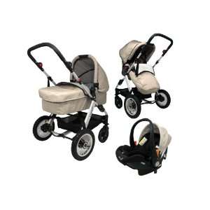  Twingo Classic 3 in 1 Full Travel System   Beige Baby