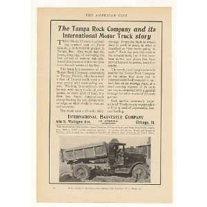  1925 International Harvester Model 63 Truck Photo Print Ad 