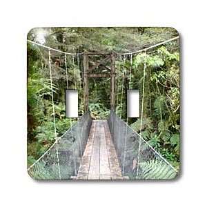 Albom Design Landscapes   Swing Bridge Leading to Rainforest Hokitika 