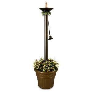  Vesta 588 Bronze Planter Citronella Lamp, 72 inches Tall 