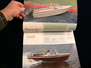 1966 Aero Craft Boat Canoe Sale Brochure St Charles MI  