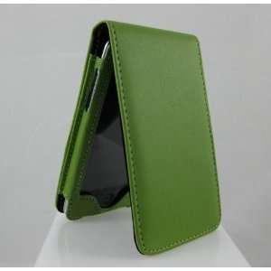 OLIVE GREEN Vertical Flip Cover Case + 2 FREE Screen Protectors for 