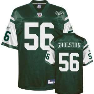  Vernon Gholston Green Reebok NFL New York Jets Kids 4 7 Jersey 