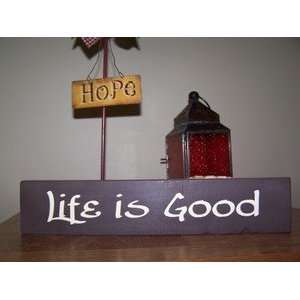  Life is Good wood sign by CreateYourWoodSign