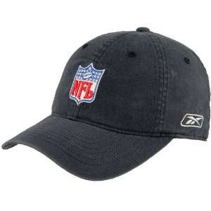  Reebok NFL Shield Flex Fit Navy Blue Hat Sports 