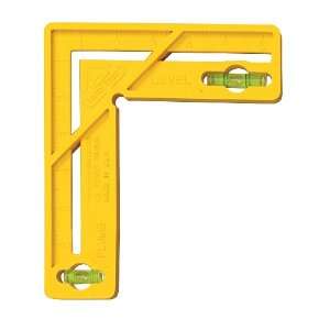  Level Best 853 4 in 1 Multi Tool Square with Level, Yellow 