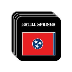 US State Flag   ESTILL SPRINGS, Tennessee (TN) Set of 4 Mini Mousepad 