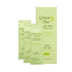 MISSHA Green tea Powder Wash 1.5g*3ea Beauty