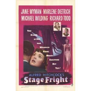 Stage Fright (1950) 27 x 40 Movie Poster Style A