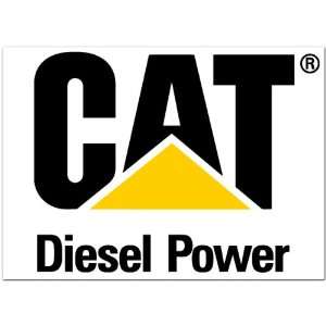  Cat Diesel Power Caterpillar Car Bumper Sticker Decal 4.5 