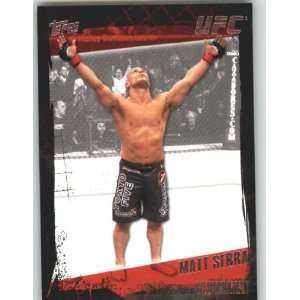  2010 Topps UFC Trading Card # 86 Matt Serra (Ultimate 