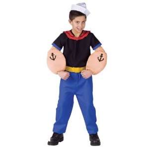  Popeye Child Costume Size 3T 4T Toddler Toys & Games