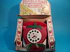   SHORTCAKE PLASTIC TELEPHONE TOY BOXED MADE IN ARGENTINA 1986