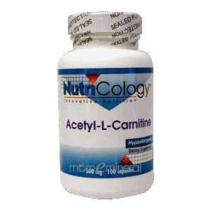   Carnitine 500 mg 100 Vegetarian Capsules